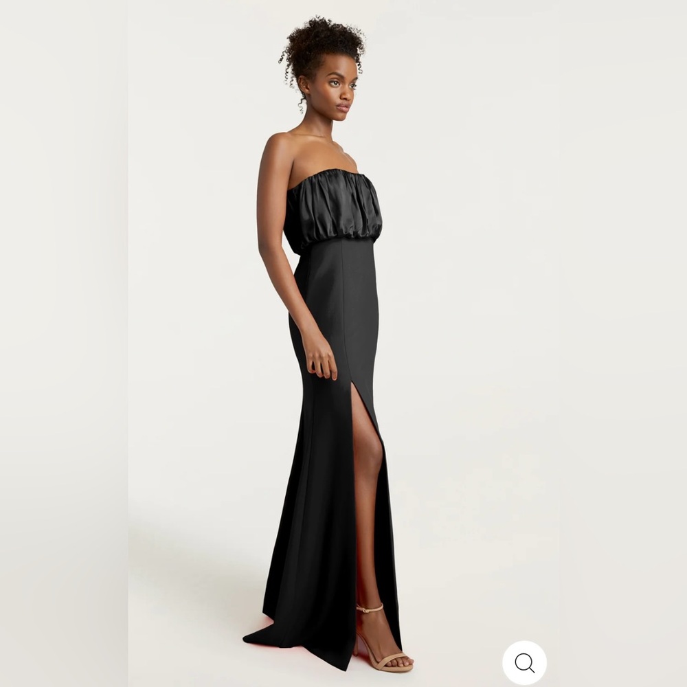 Cinq à Sept black formal gown